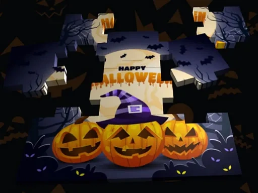 3D Halloween Jigsaw