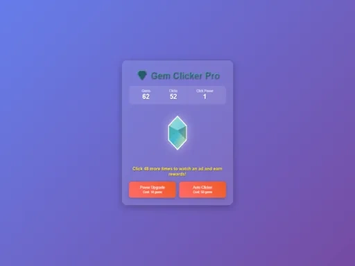 gem clicker pro